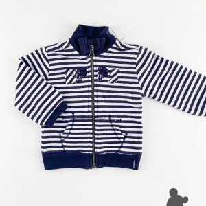 Noppies // Cardigan met rits 'Sep' // Navy