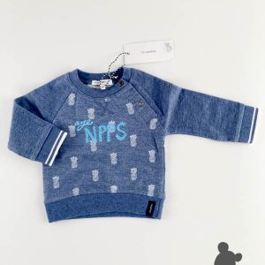 Noppies // Sweater 'Pineapple' // Blue melange