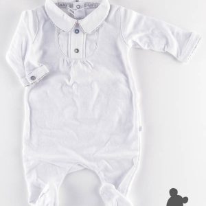 Petit Mouton // Babypakje 'Kraagje' // Wit