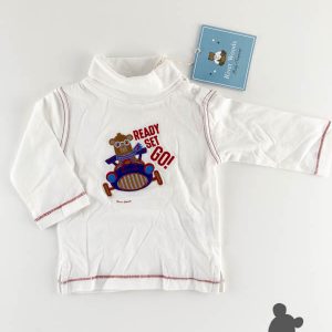 RiverWoods // Rolkraagshirt 'Bear' // Offwhite