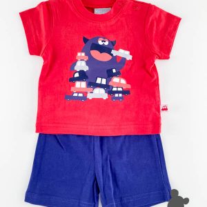 Wiplala // Set Tshirt & Short // Auto's