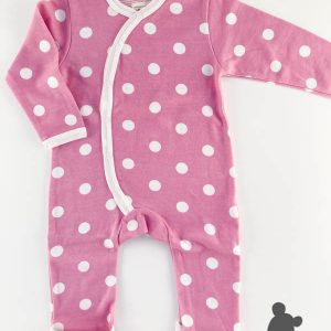 Organic for Kids // Kruippakje 'Dots' // Pink
