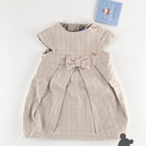 RiverWoods // Jurk 'Strik' // Beige & Goud