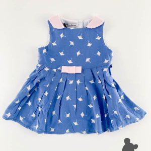 Strass // Zomerkleedje 'Parasol' // Lichtblauw & Roze