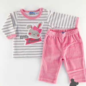 Wiplala // Pyjama 2d in velours 'Little Lady'