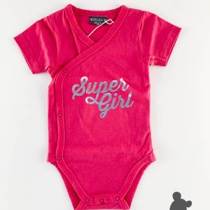 Wiplala // Romper KM 'SuperGirl' // Fuchsia