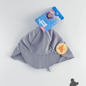 I Play // Zonnehoed met Flap en UV // Lichtgrijs