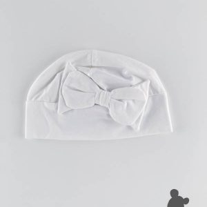 Strass // Zomermuts 'Bow' // Wit